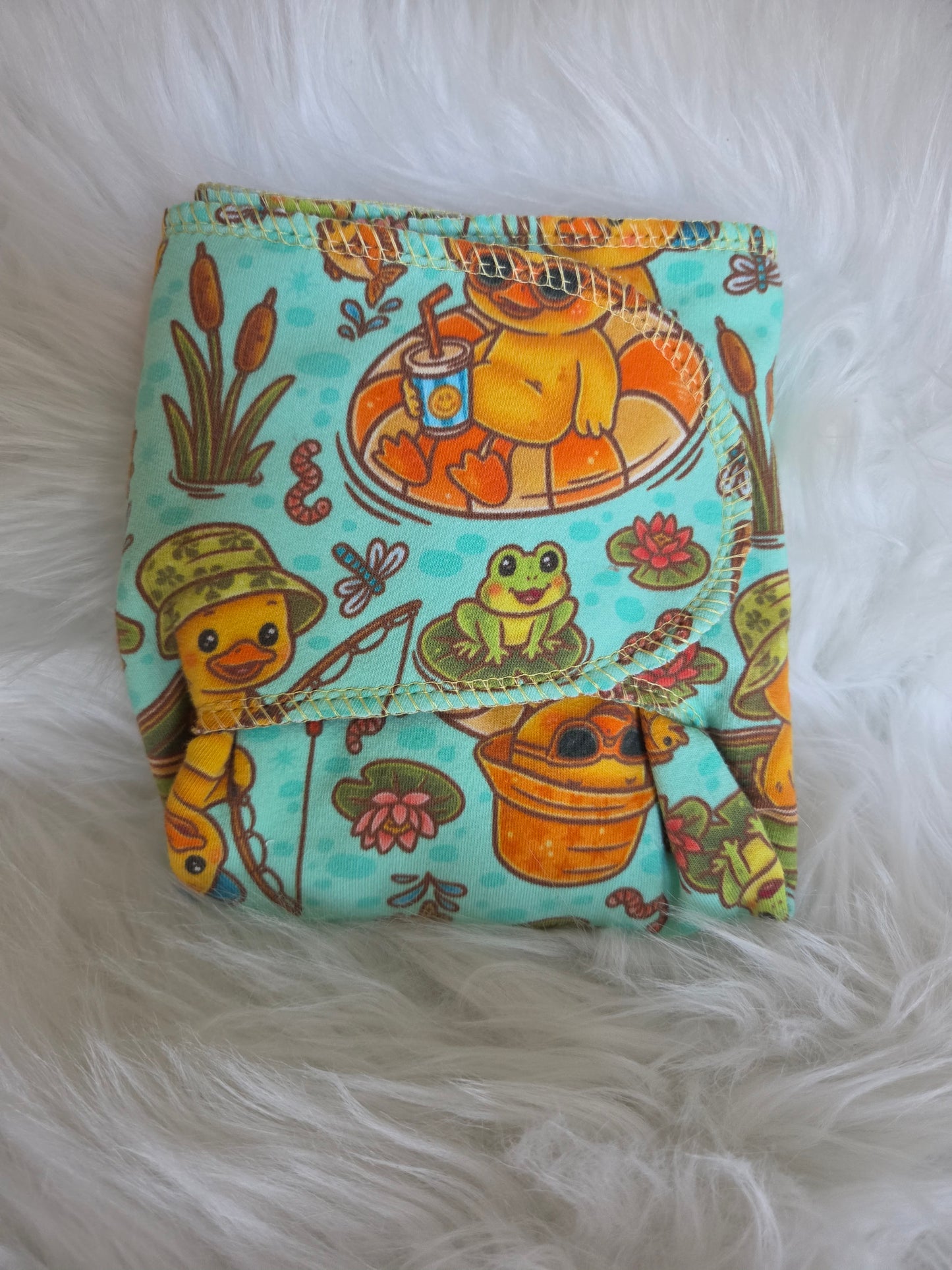 Pond Pals Reversible NB 2 Layer Preflat