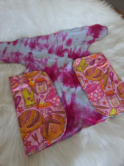 Sourdough Shawty Reversible One Size 2 Layer Quad Flat