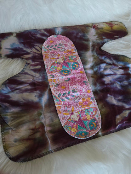 Quilted Moths Reversible One Size 2 Layer Preflat