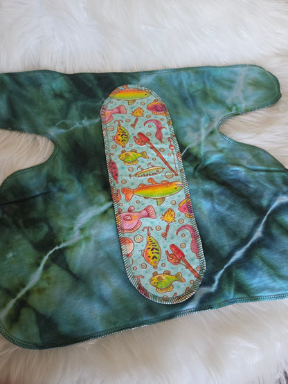 Gone Fishin'  Reversible One Size 2 Layer Preflat